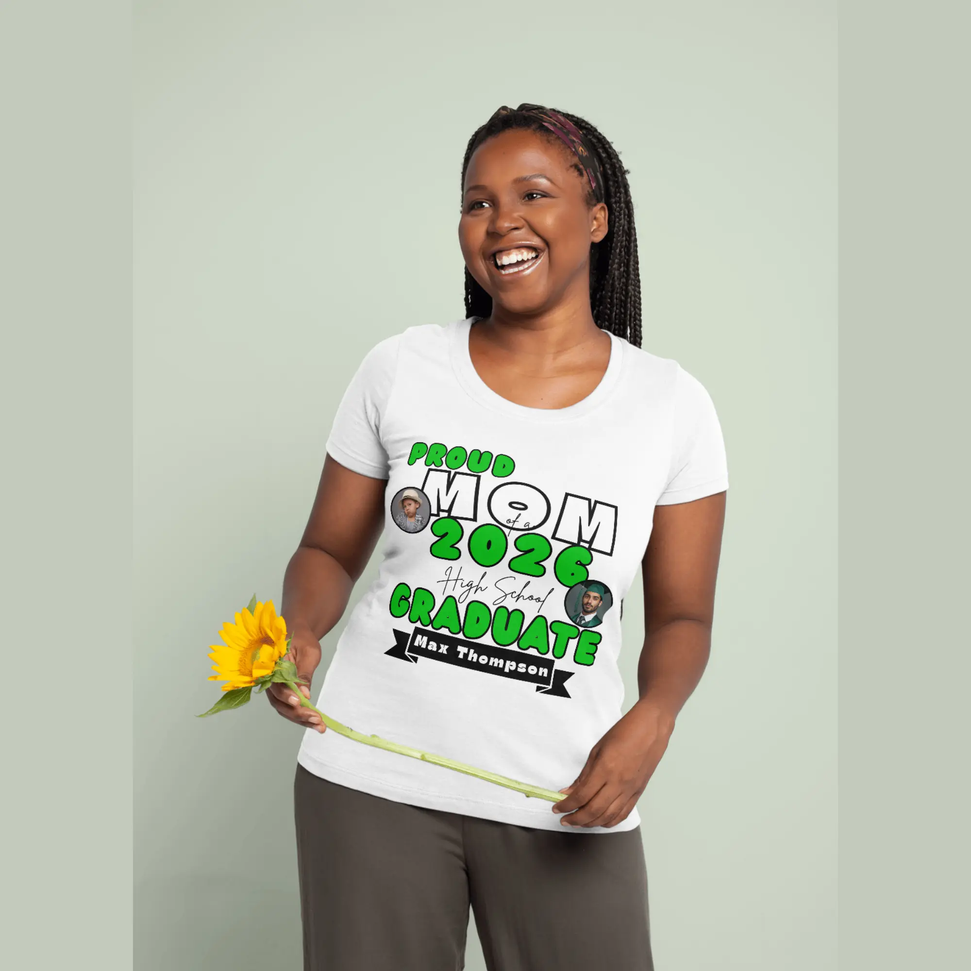 Custom 2026 Graduate Photo T-Shirt – Gildan Ultra Soft