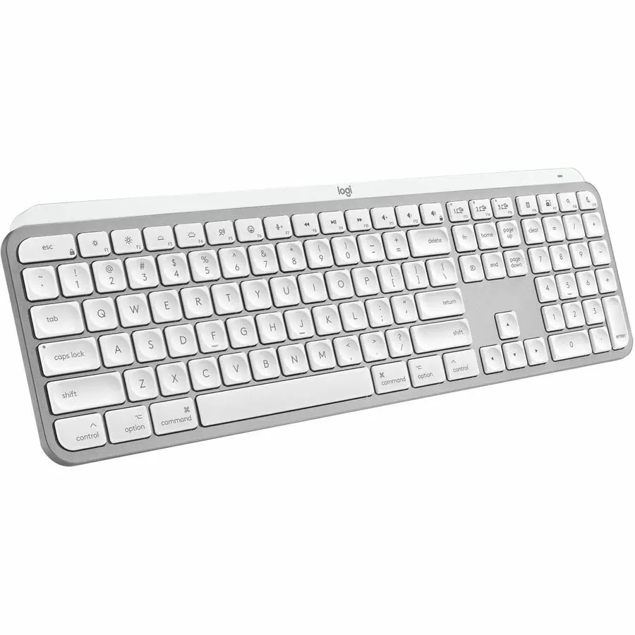 Logitech MX Keys S for Mac Wireless Keyboard Pale Grey