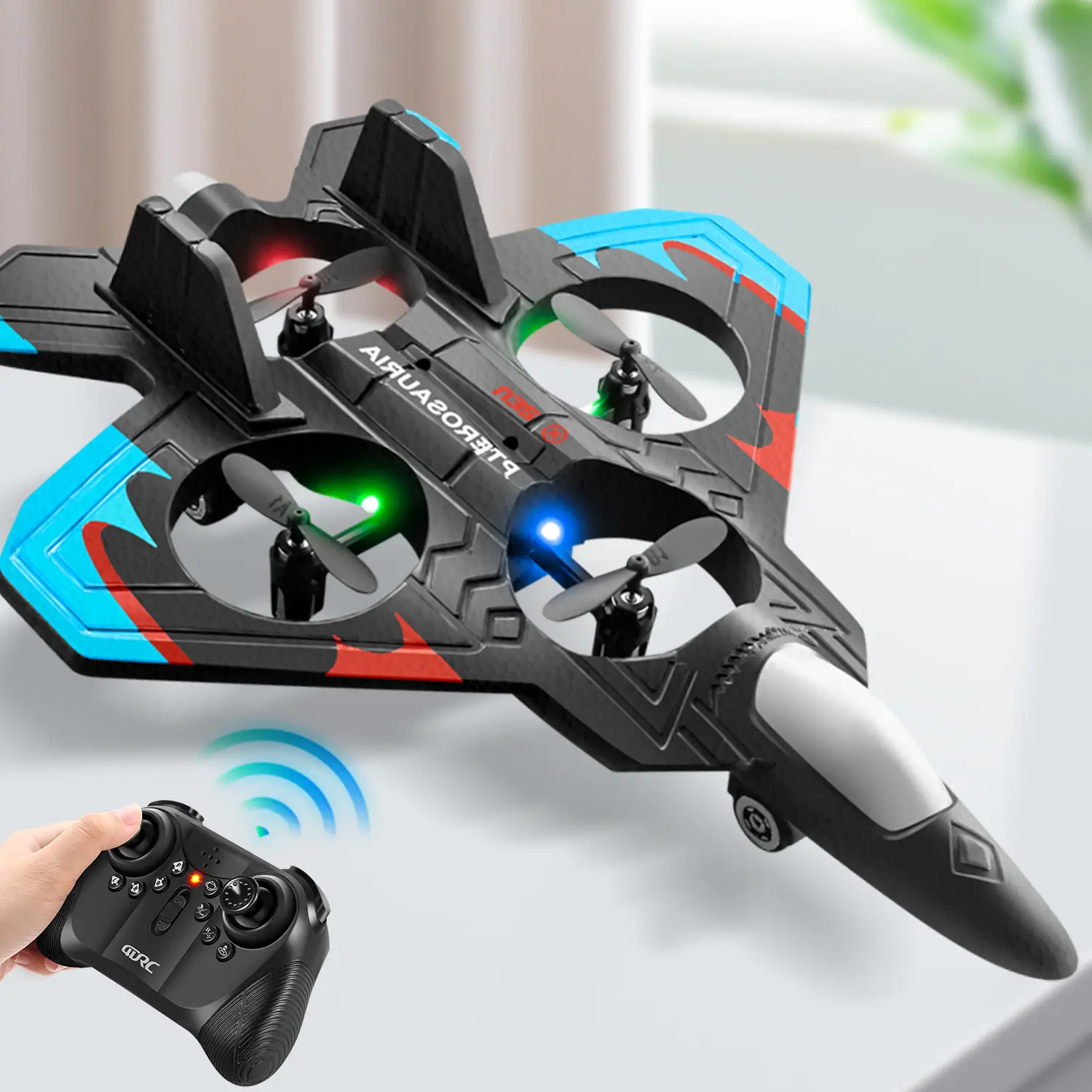 RC Planes Remote Control Airplanes for Kids, Foam Remote Control Planes for Kids Adults Beginners, Remote Control Helicopter Fighter Jet Drones for Kids Adults, 360° Flip Easy to Fly