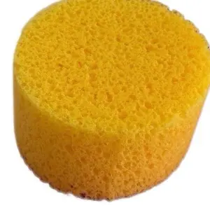 Soft Round Medium Lathered Suds Soft Cheese Sponge for ASMR Purpose - Perfect for Sensory Play and Relaxation