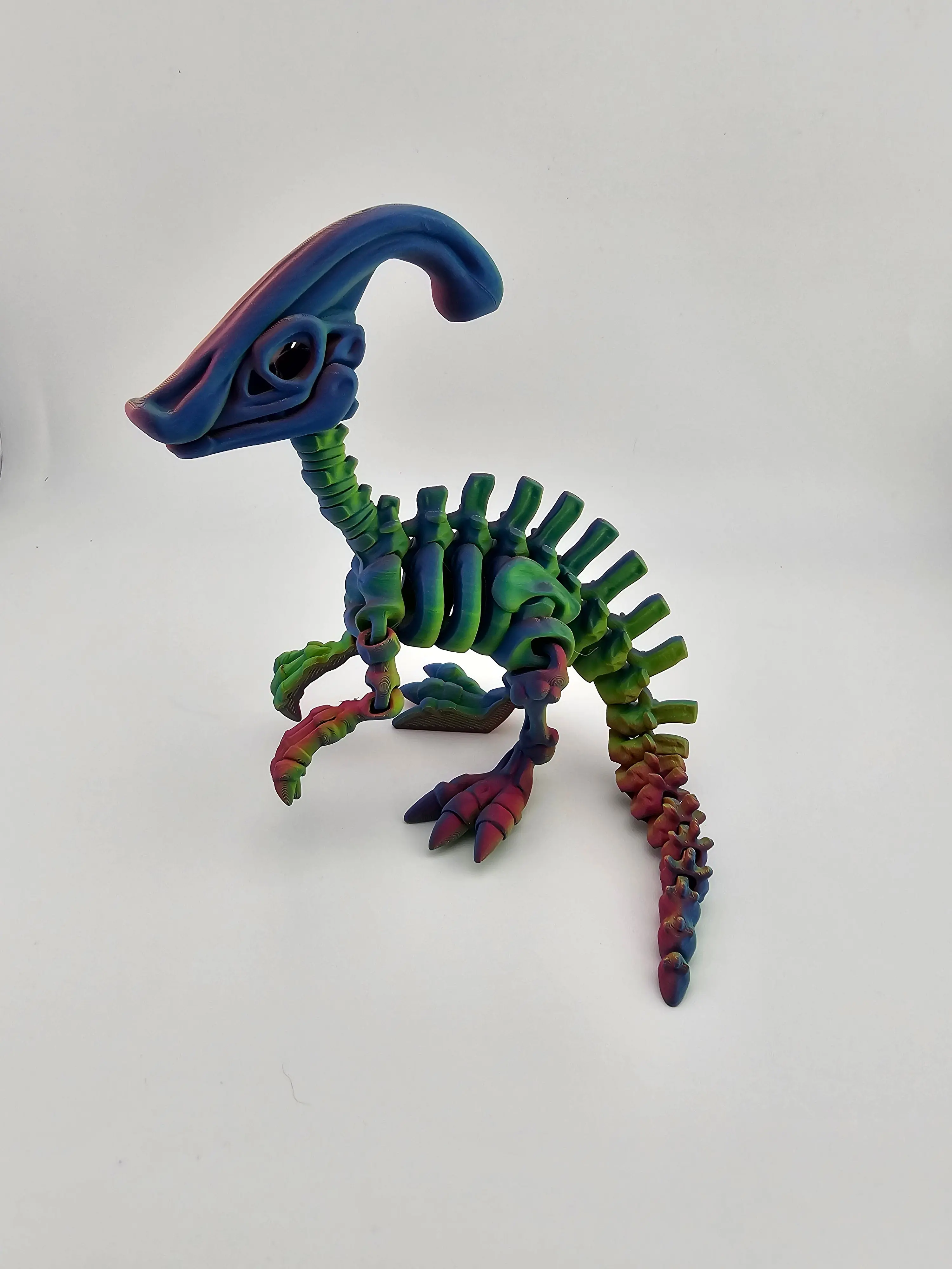 Prospect 3D - The Bone Yard - Large Petey's 6.5 Inch Tall Dinosaur Skeleton with Detailed Bone Structure and Playful Grin for Dino Enthusiasts