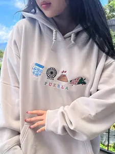 PUEBLA Embroidered Sweatshirt - EMBROIDERY Sweatshirt
