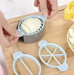 Multifunctional Egg Slicer, Household Egg Cutter Three In One, Preserved Egg Cutter, Egg Cutter, Egg Divider
