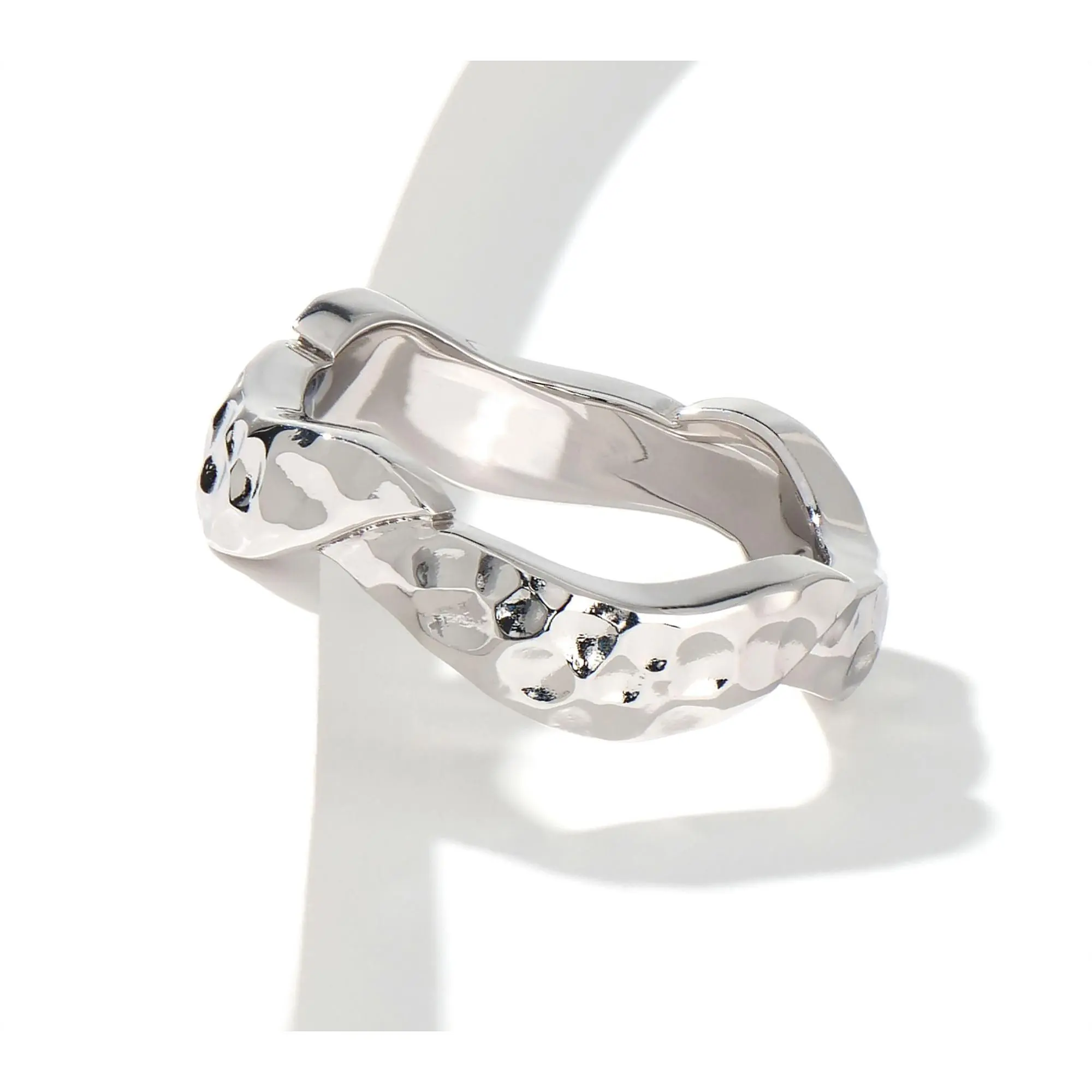 Christian James by Scott Grimes Sterling Silver Ripple Stack Ring