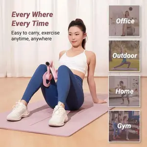 Merach Thigh Trainer Home Fitness Equipment, Functional Fitness Equipment, Inner Thigh, Legs, Arms Workout, Home Exercise Machine, Adjustable Workout Equipment, Optional Versions: Standard, Strap, Smart Counter Blue
