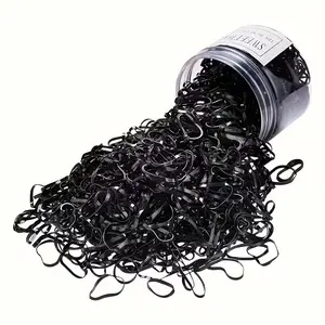 150 Disposable Rubber Bands, Thick High Elasticity Headbands, Durable Rubber Material, Ideal for Daily Use, Sports, Photography, Festive Decorations