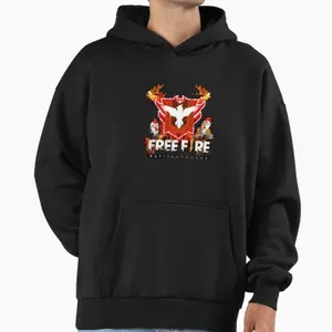 Flame Warrior Gamer Hoodie – Unisex Graphic Pullover – Fire Logo Battle Theme Sweatshirt – Cool Gift for Gamers and Streamers, Gift for Women, Mom, Sister, Friend, Birthday