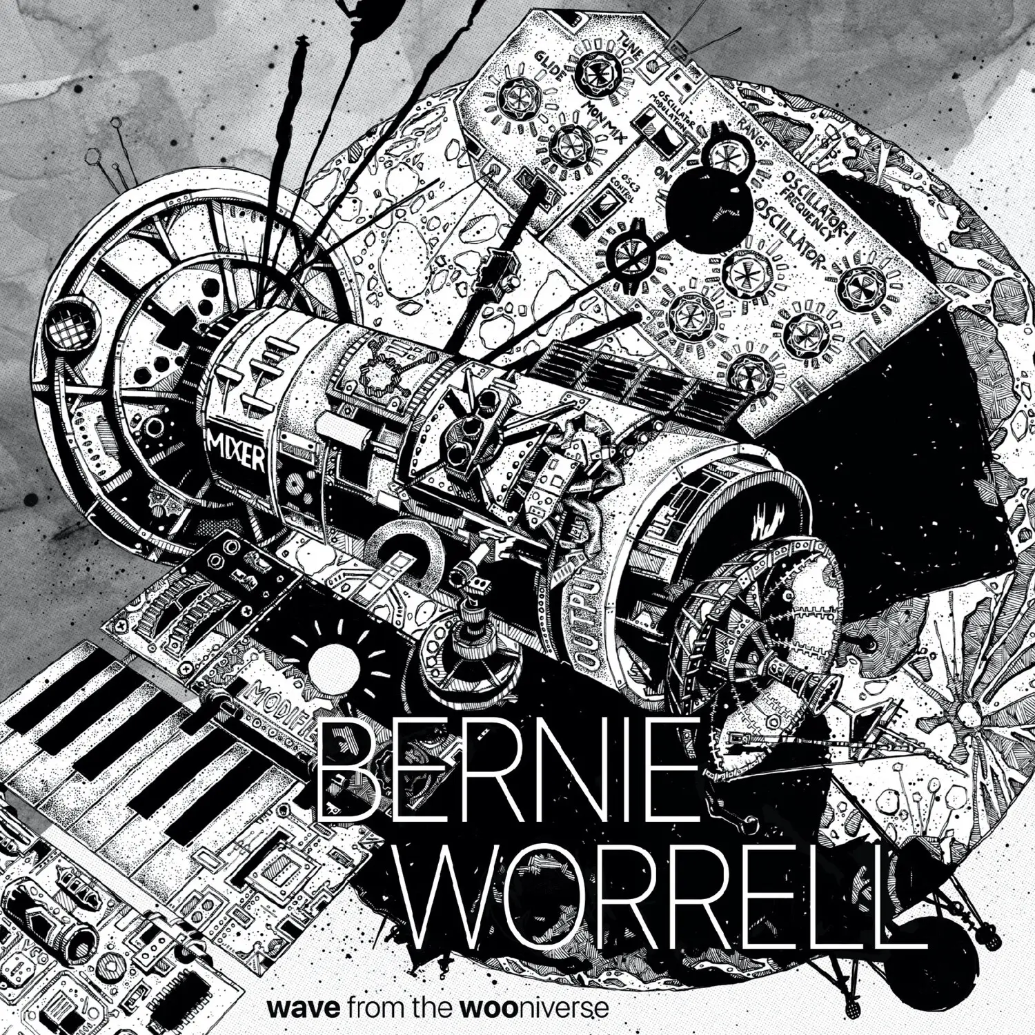 Bernie Worrell - Wave From the Wooniverse 2024 Release Soul R&B Org Music LP (Long Play) Vinyl Record, Full Tracklist, Gatefold Jacket, Albums on Vinyl