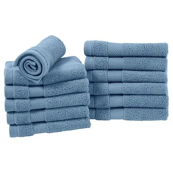 Joy Mangano Joy CleanBoss 12-piece Cotton Luxe Face & Body Wash Cloths