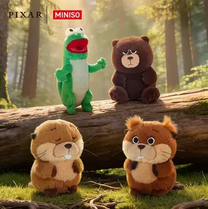 Disney·Pixar's The Beavers' Transformation Plan Series, New & Popular, Cute & Funny Doll, Adorable Official Plush, Perfect Gift