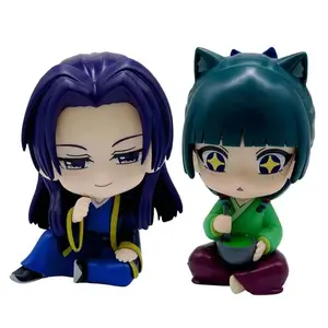 The Apothecary Diaries Maomao Jinshi Mini Figure Anime Periphery Kawaii Sitting Desktop Car Ornaments Model Gifts Modern Style