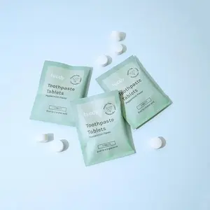 Huppy - Toothpaste Tablets - Peppermint Flavor
