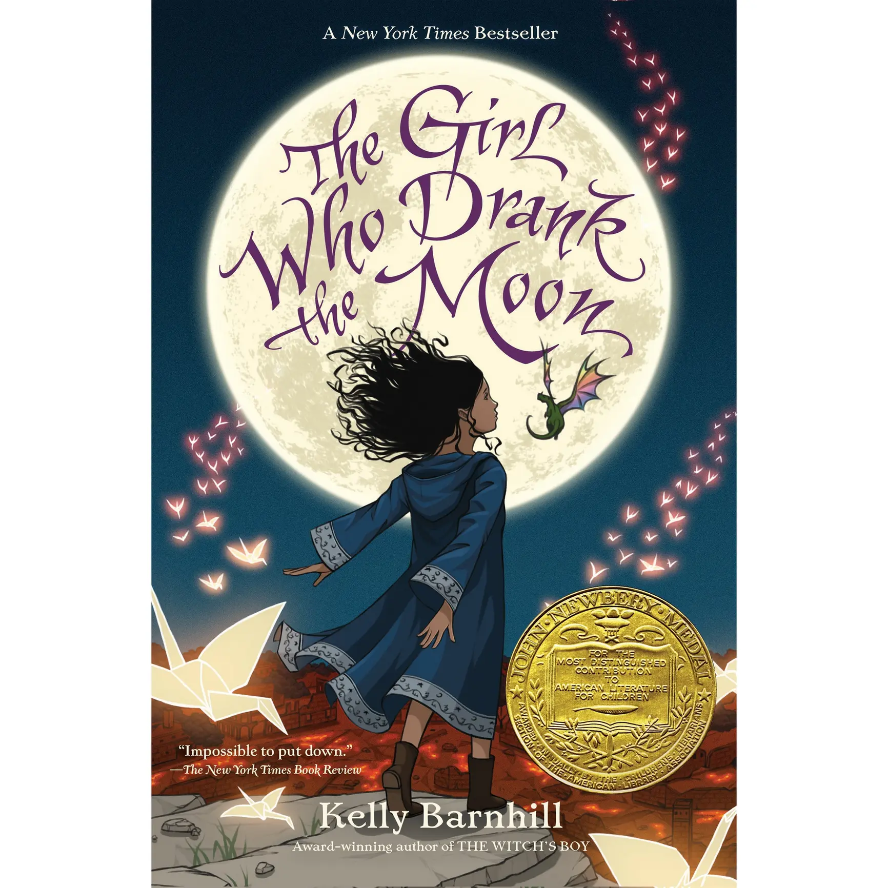 The Girl Who Drank the Moon (Winner of the 2017 Newbery Medal) by Kelly Barnhill [Hardcover Book]