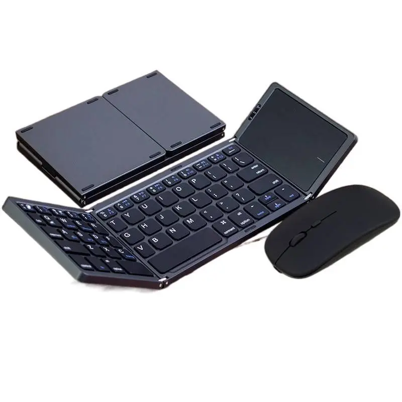 B089T [gray-black] + mouse + bag and pad