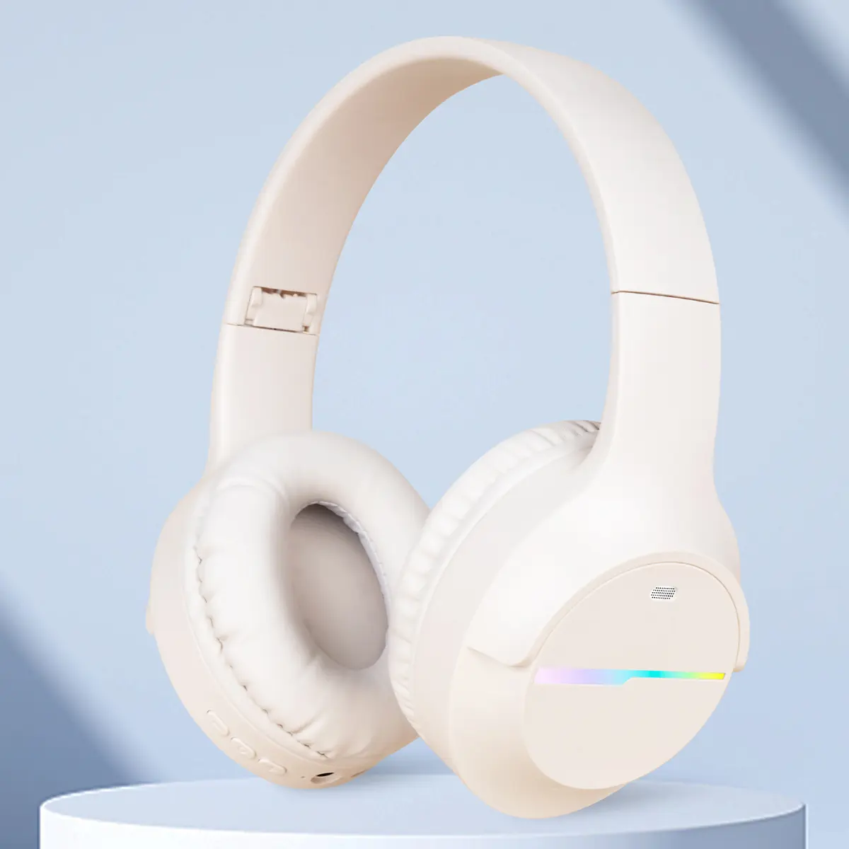 Bluetooth Wireless Headphones Headset, HiFi Stereo, Suitable for Phones, Tablet, Computers, Noise Cancellation Low Latency Gaming Headset with Microphone