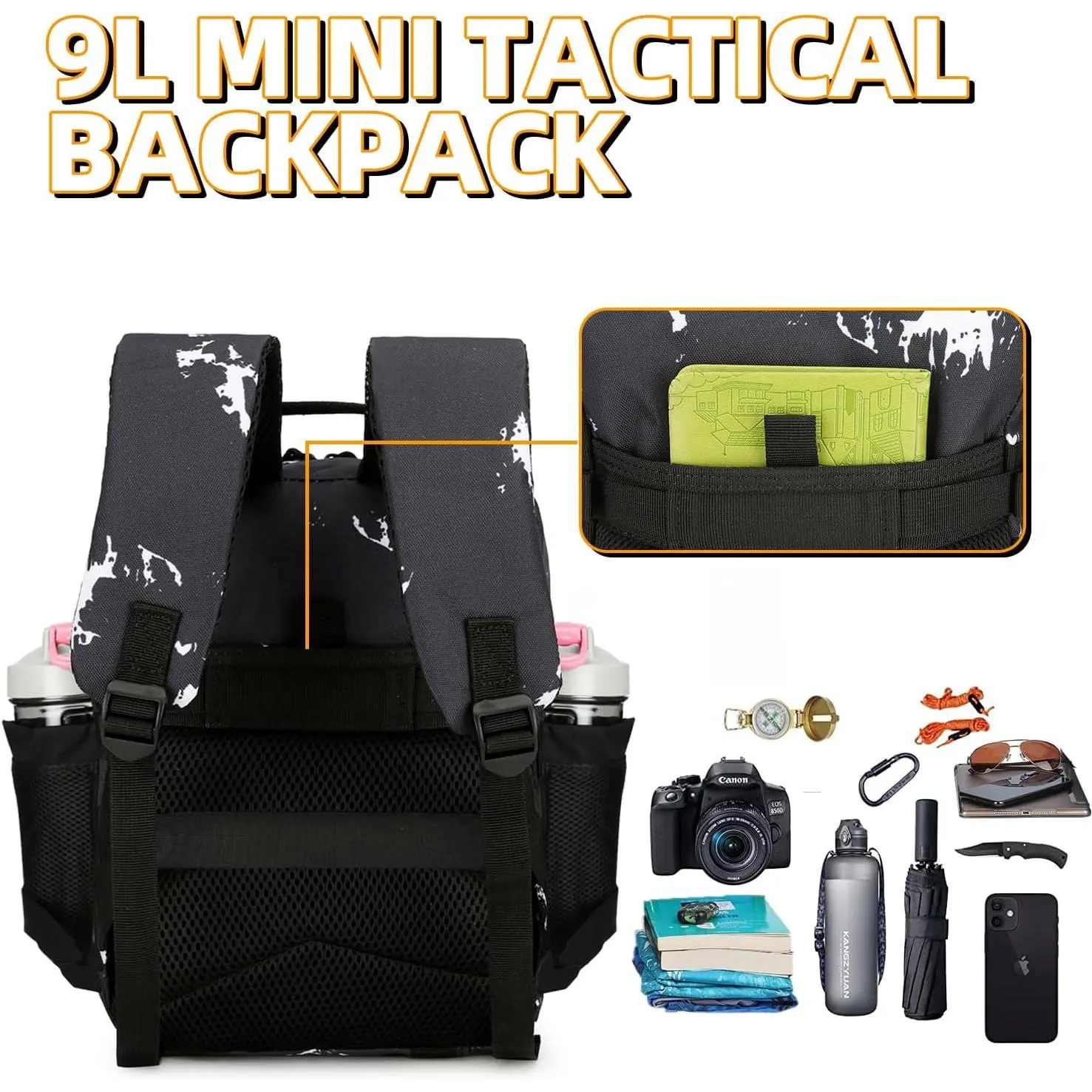 9L Mini Tactical Backpack Small Military Gym Bag for Men Women Molle Daypack Camping Backpack with Patch - TikTok Shop 9L Mini Tactical Backpack Small Military Gym Bag for Men Women Molle Daypack Camping Backpack with Patch - TikTok Shop