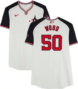 James Wood Washington Nationals Player-Issued #50 White Alternate Jersey from the 2024 MLB Season - Fanatics Authentic Certified