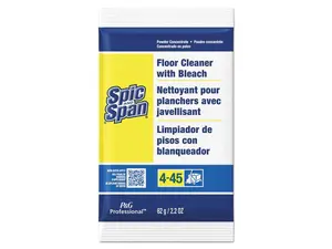 Bleach Floor Cleaner Packets, 2.2oz Packets, 45/carton