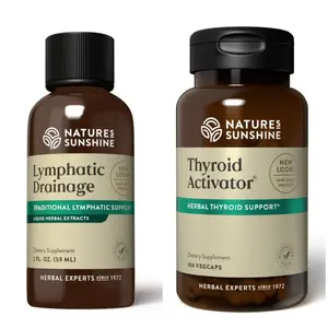 Daily Depuff Duo: Lymphatic Drainage, Thyroid Activator Daily Depuff Duo: Lymphatic Drainage, Thyroid Activator