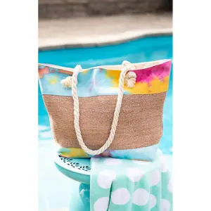Sweet Caroline Rope Handle Beach Bag