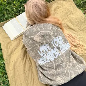 Love Your Neighbor, Bruh! - Camo Hoodie