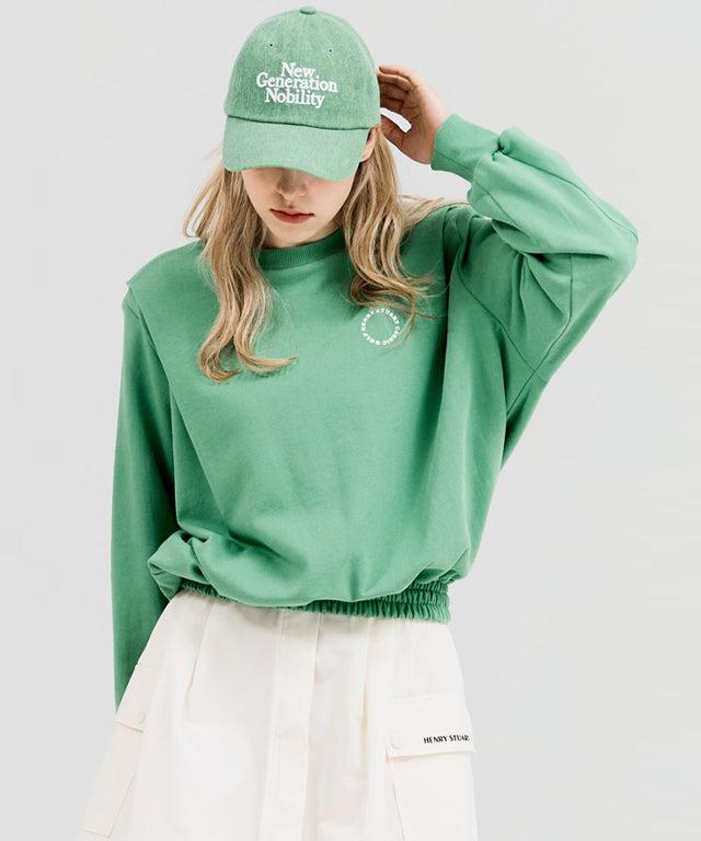 HENRY STUART Women's Over Shoulder T-Shirt - Green