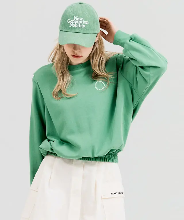 HENRY STUART Women's Over Shoulder T-Shirt - Green