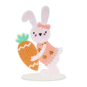 Sparkle Scenes - Spring Bunny Diamond Painting Kit