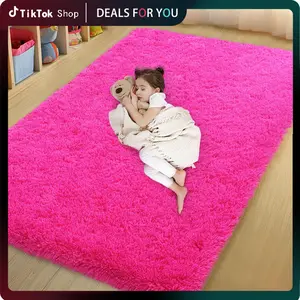 MUGORN Area Rugs for Bedroom,  Fluffy Soft Shag Rugs for Living Room, Small Fuzzy Plush Shaggy Carpets for Boys and Girls Dorm Room Home Decor