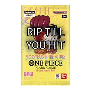 One Piece TCG - Rip Till You Hit (SEC/AA or higher) - 500 Years Into The Future OP07 *LIVE RIP*