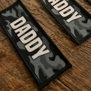 Daddy camo patch