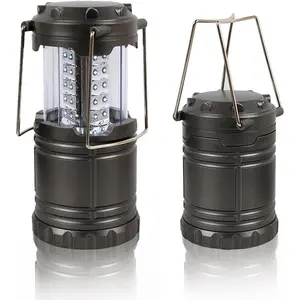 LED Camping Lanterns Battery Powered, Collapsible, IPX4 Water Resistant, Outdoor Portable Lights for Emergency, Hurricane, Storms and Outages Outdoor Collapsible Lanterns