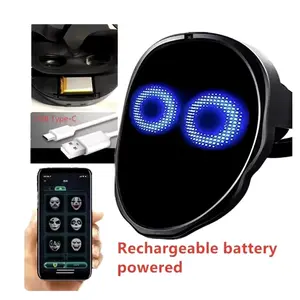 Bluetooth Mask App Smart Led Mask Programmable Face Change Diy Photos Halloween Party Gifts Light Box