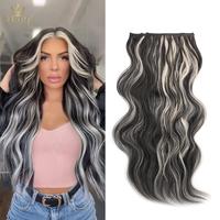 Black With White Blonde Highlights