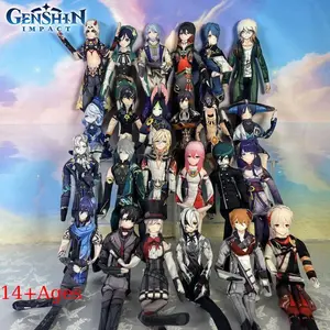 Game Genshin Impact Wanderer Xiao Morax Cosplay Plush Cotton Doll Slender Twistable Shape Room Decoration Abstract Model Gift