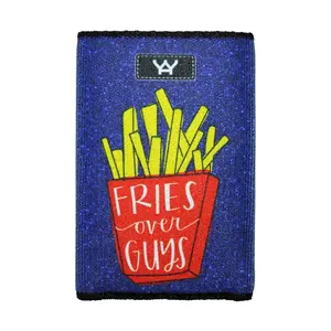 Yay Novelty 1324 The Perfect Slim Wallet for Front Pocket Use - Fries Over Guys