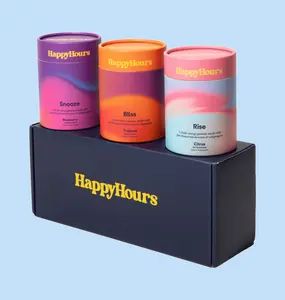 HappyHours Total Wellness Essentials - 30 Day Rise Gummies, 30 Day Bliss Gummies, 30 Day Snooze Gummies for All-Day Support