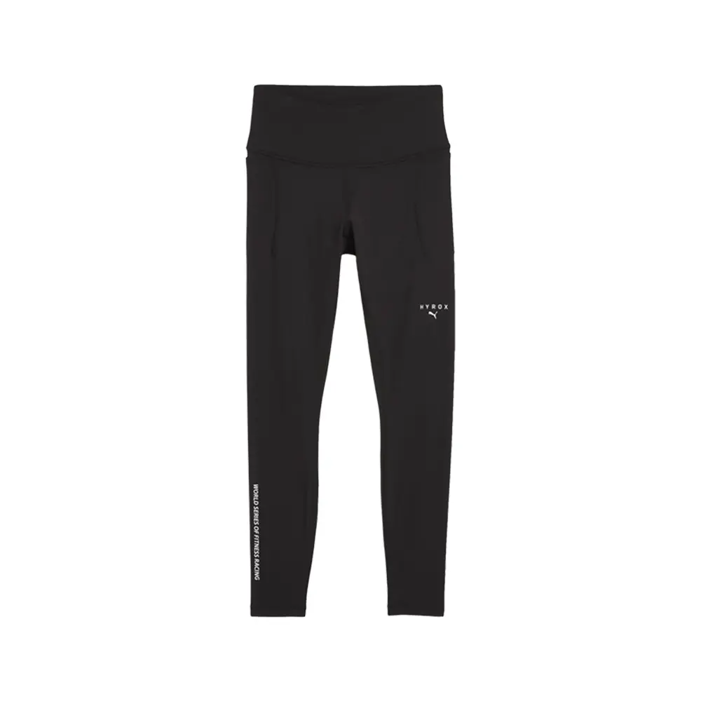 PUMA Womens X Hyrox Cloudspun Athletic Leggings Casual - Black