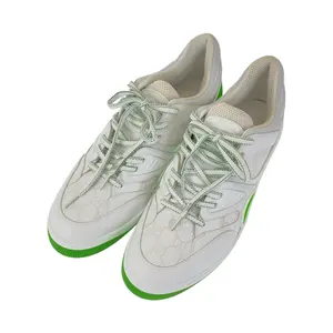 Pre-owned GUCCI Coated/Waterproof canvas Small Leather Goods GG Canvas Leather Sneakers