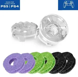 Thumbsticks Grips for PS4/PS5, XBOX One/X, Professional Thumb Grips Joystick Cap Analog Stick Cover, 2 Thumbsticks, 1 High-Rise & 1 Mid-Rise grips player controller