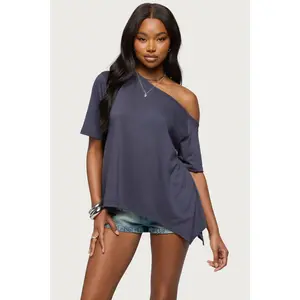 Josy Off Shoulder Handkerchief Top