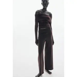 H&M Wide jersey trousers