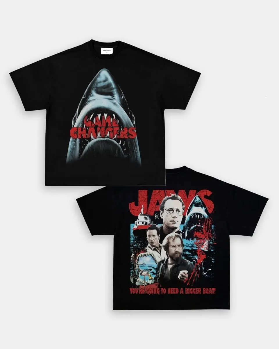 Jaws Double Sided Shirt, Graphic Tee, Unisex Shirt, Best Gift For Fans
