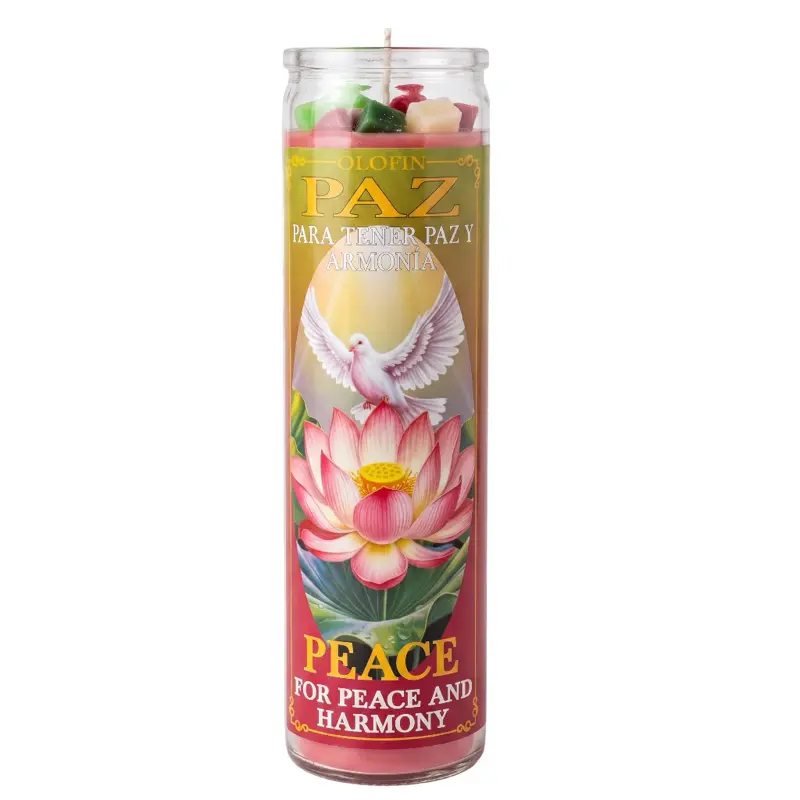 Paz (Peace) Prepared Ritual Candle Perfumed