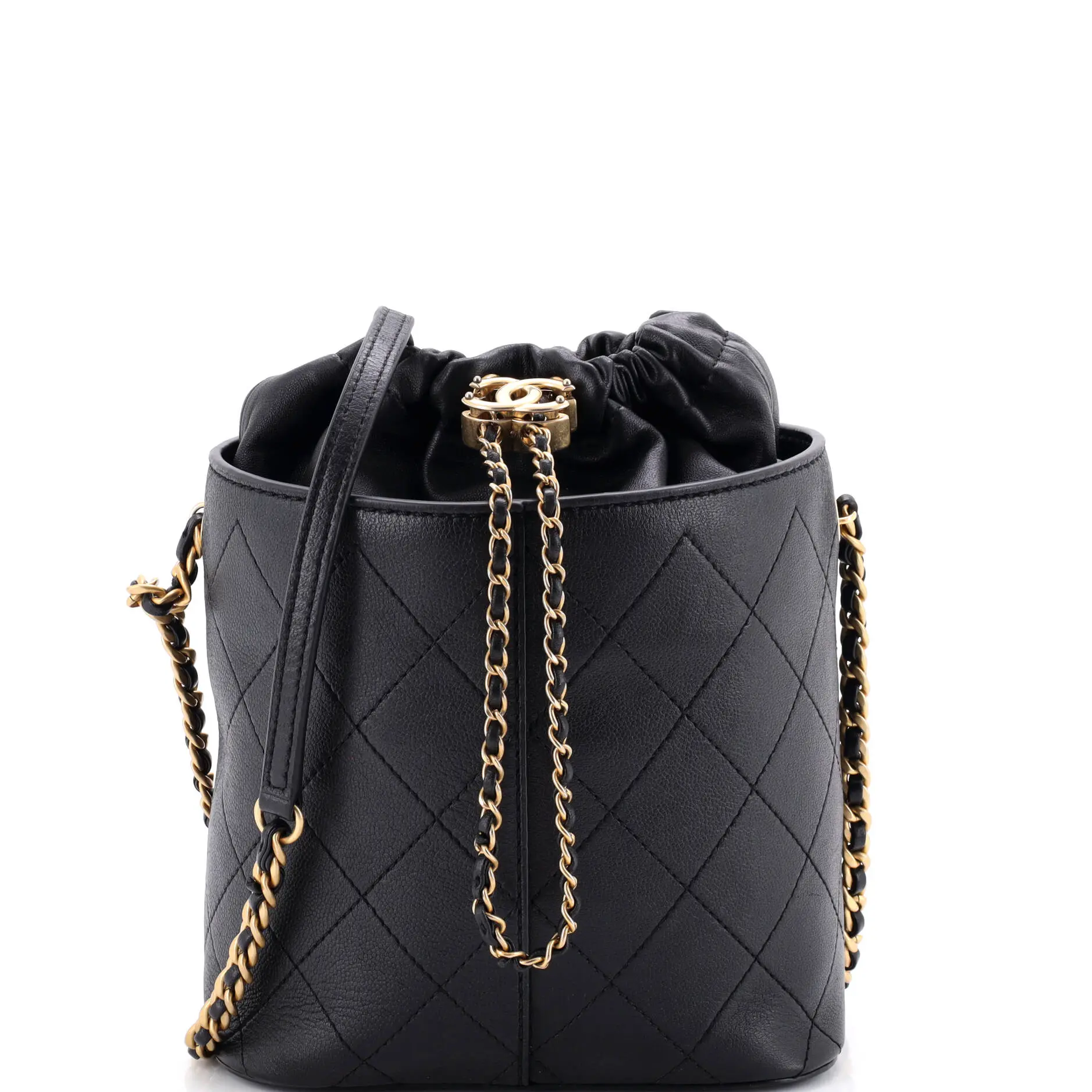 Pre-owned CHANEL material Bucket Bags by Rebag