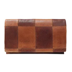 Patch Leather Wallet