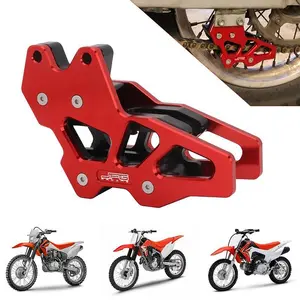 Motorcycle Chain Guide Guard Protector, CNC Chain Guard Cover, Motorcycle Accessories for CRF150F 2003-2009 2012-2017 CRF230F 2003-2017 2019 CRF250F 2019