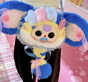 Baby Three Fairy Tale World Big Head Backpack Series Plush Doll & Cute Collectible Doll,& Surprise Toy Gift