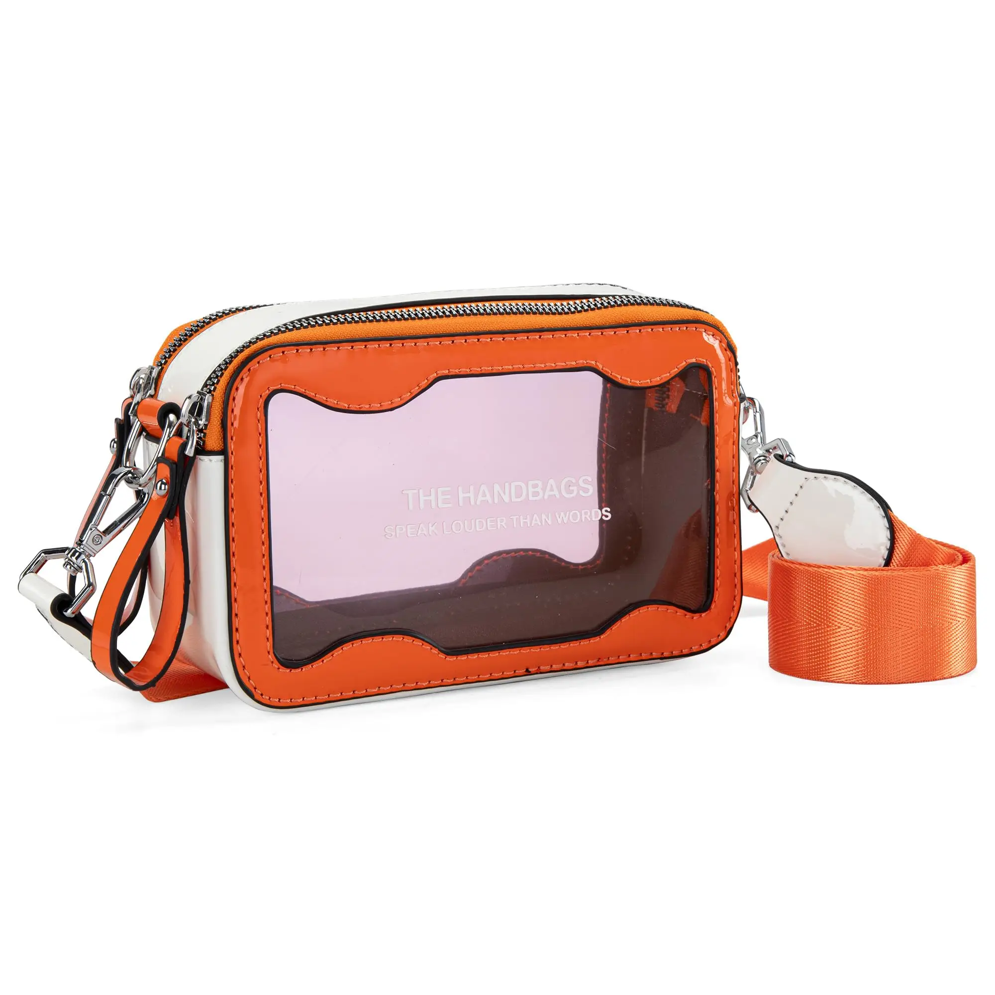 Montana West Clear Crossbody Bag for Women Fashion Transparent Purse