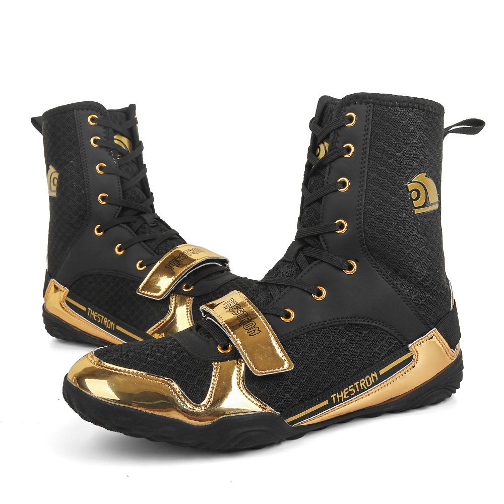 Men’s wrestling shoes — comfortable combat/boxing footwear, casual weightlifting and bodybuilding boots